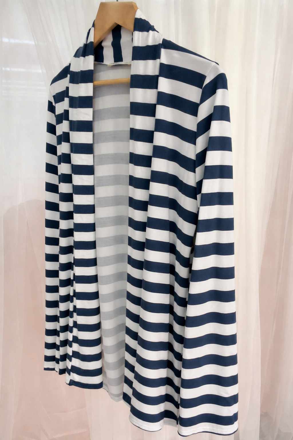 Pippa Open Front Striped Cardigan