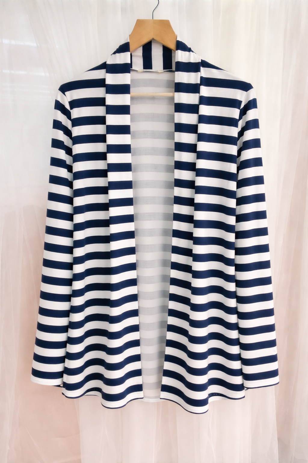 Pippa Open Front Striped Cardigan